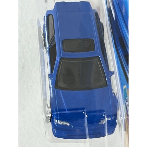 Hot Wheels Honda Civic EF 1990 Blue HW 70s vs 90s JDM VTEC Diecast - Picture 5 of 5